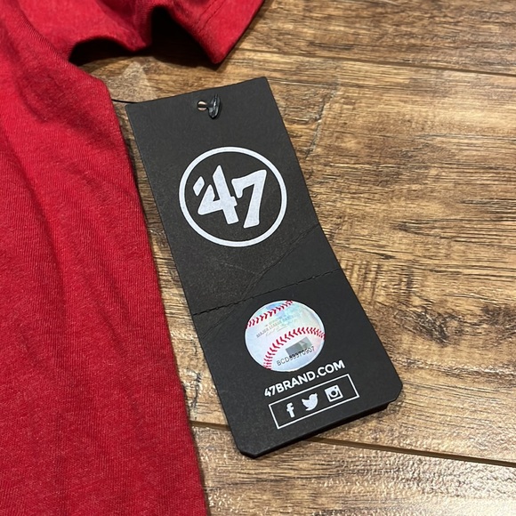 47 St. Louis Cardinals red short sleeve t-shirt - Picture 3 of 9